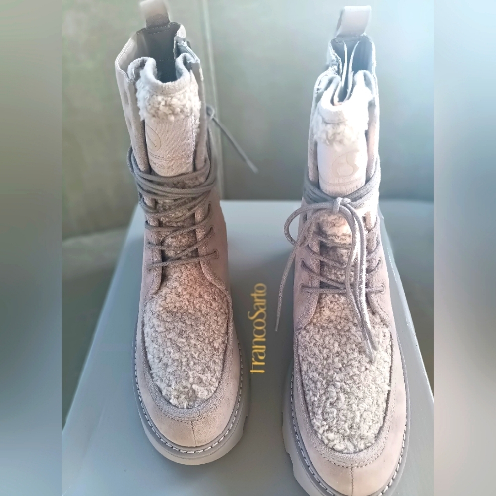 NEW - FRANCO SARTO MARGEY2 SUEDE BOOTS